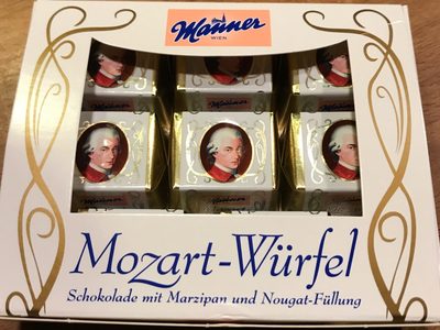 Mozart-würfel, Schokolade Mit Marzipan Und Nougat-. .. - 9000331605890