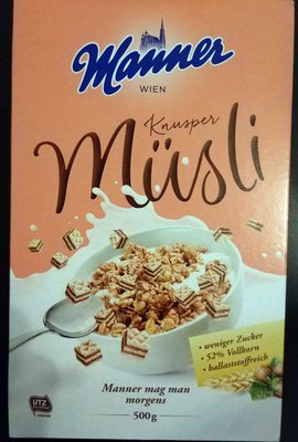 Manner Knusper Müsli 500 g - 9000331606101