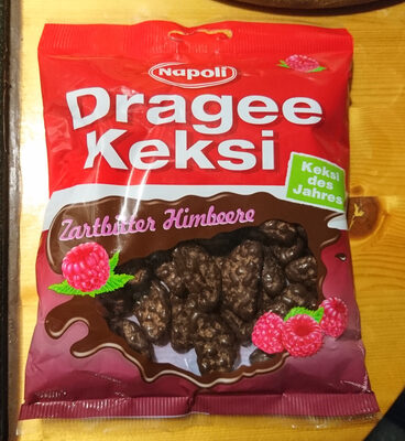 Napoli Dragee Keksi Zartbitter Himbeere - 9000332810705