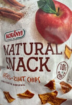 Natural snack apfel-zimt chips - 9001414008607