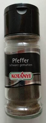 Pfeffer schwarz gemahlen - 9001414040409