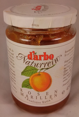 Darbo Konfitüre Extra Rosen-Marillen 450G - 9001432002205