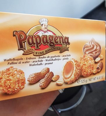 Waffelkugeln, Erdnuss - 9002859034336