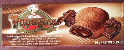 Papagena Mürbeteiggebäck, mit Schokoladencremefüll... - 9002859049606