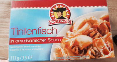 Tintenfisch In Amerikanischer Sauce 111g Dose Don Fernando - 9002859051838