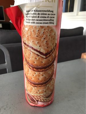 Cookies fourrés de crème au cacao - Mega Sandwich - 9002859069000
