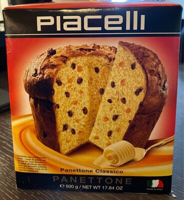 Panettone Classic 500g Piacelli - 9002859069819