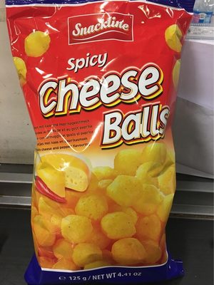 Snack Spicy Cheese Balls Im 125g Beutel Von Snackline - 9002859075100