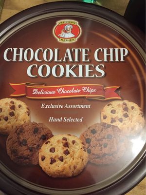 Chocolate Chip Cookies 454g Dose Pâtisserie Mathéo - 9002859081712