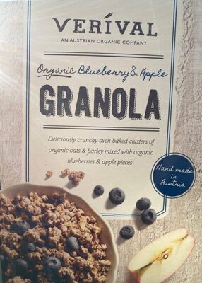 Organic Blueberry & Apple Granola - 9004617067242