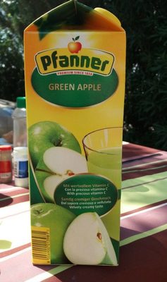 Green Apple Drink 40% 2l Tetra Pak Pfanner - 9006900013981