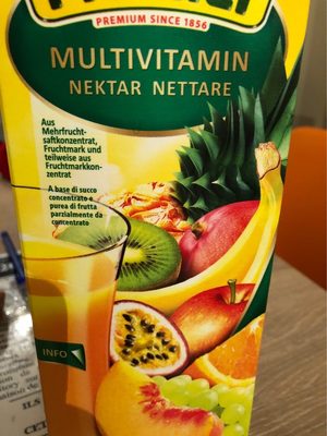 Multivitamine Mixed Fruits Nectar 50% 2l Tetra Pak Pfanner - 9006900014414