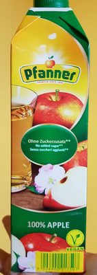 Pfanner Juice Apple Pomme - 9006900017507