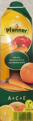 Jus Multivitamines A + C + E Pfanner - 9006900017552