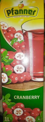 Cranberry Drink 30% 1l Elopak Pfanner - 9006900207007