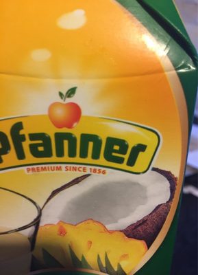 Ananas Und Kokos Getränk 25% 1 l Elopak Pfanner - 9006900213091
