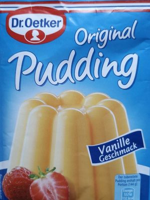 Dr. Oetker Original Pudding, Vanille - 9008200008483
