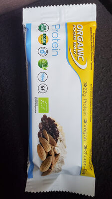 Organic Food Bar Bio Protein, 6 X - 9008535070117