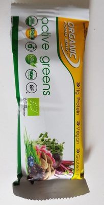 Active Greens 68G Organic Food Bar - 9008535070513