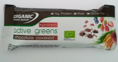 Active greens chocolate covered 75g - 9008535071114