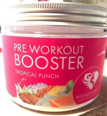 Pre workout booster tropical punch - 9010128008162