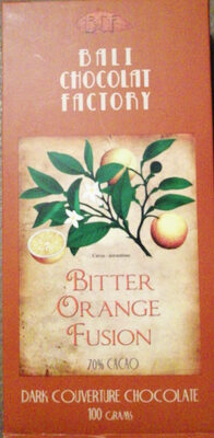 dark couverture chocolate, bitter orange fusion - 9010204015480
