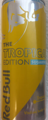 Red Bull Tropical Edition Sugarfree - 90433320