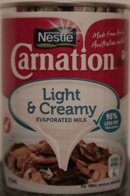 Nestle Carnation Light & Creamy Evaporated Milk - 9300603000119