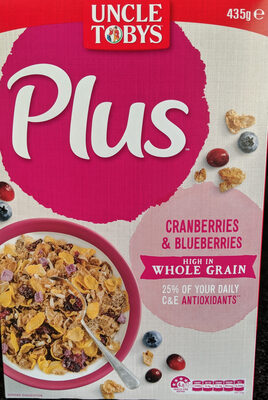 Plus, Cranberries and Blueberries - 9300605063532