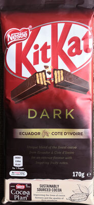 Kit Kat Dark Choc Block 170G - 9300605111363