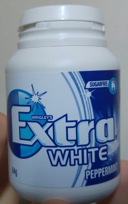 Extra White Sugar Free Chewing Gum In Bottle 64G - 9300613103541
