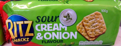 Ritz Snackz Sour Cream & Onion Flavour - 9300650011496