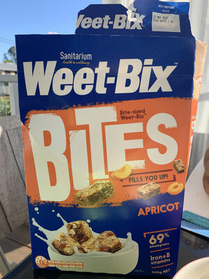 Sanitarium Weetbix Wheat Biscuits Apricot Bites - 9300652801293