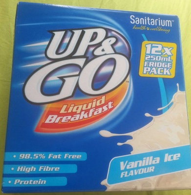 Up & Go Vanilla Ice flavour - 9300652803235
