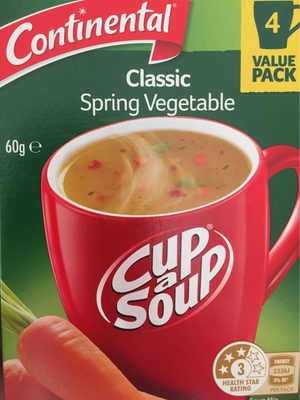 Spring Vegetable Cup-a-soup 4 Serves - 9300667004412