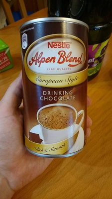 alpen blend European style drinking chocolate  - 9300744003857