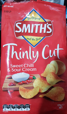Thinly Cut Sweet Chilli & Sour Cream Potato Chips - 9310015243509