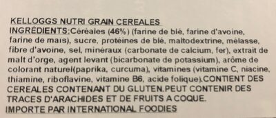 Nutri-grain - 9310055537323