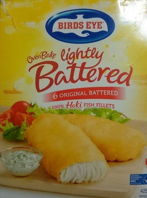 6 Original Batttered Hoki Fish Fillets - 9310081414698