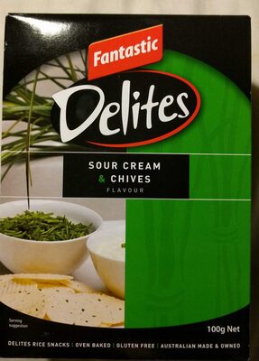 Delites sour cream & chives - 9310155003254