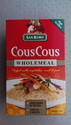 San Remo Cous Cous Wholemeal - 9310155003872