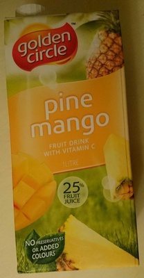 Pine Mango Fruit Drink With Vitamin C - 9310179006712