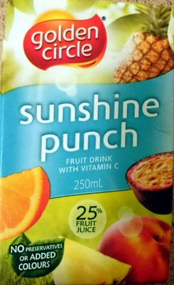 Sunshine Punch Fruit Drink with Vitamin C - 9310179007283