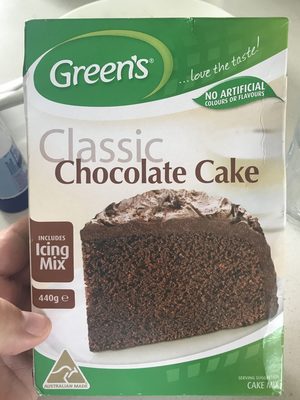 Classic chocolate cake - 9310273112418