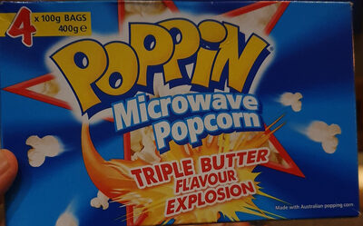 Microwave Popcorn Triple Butter Flavour Explosion - 9310273211814