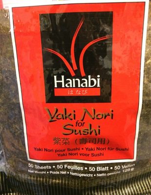 Hanabi Sushi Nori Seaweed - 9310432090076