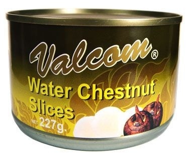 Valcom Water Chestnut Slices - 9310432180524