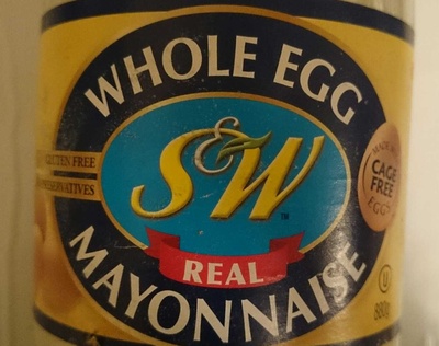 Whole Egg Real Mayonaise - 9310560014890