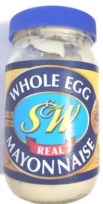 S &W Real Whole Egg Mayonnaise - 9310560017389