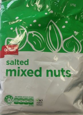 Salted Mixed Nuts - 9310645115771